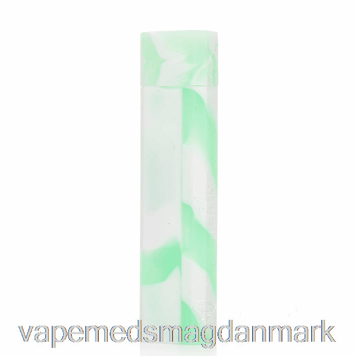 Vape Væske Hvidt Næsehorn Silikone Dup Ud [quartz] Mint Hvid (uv Glød)